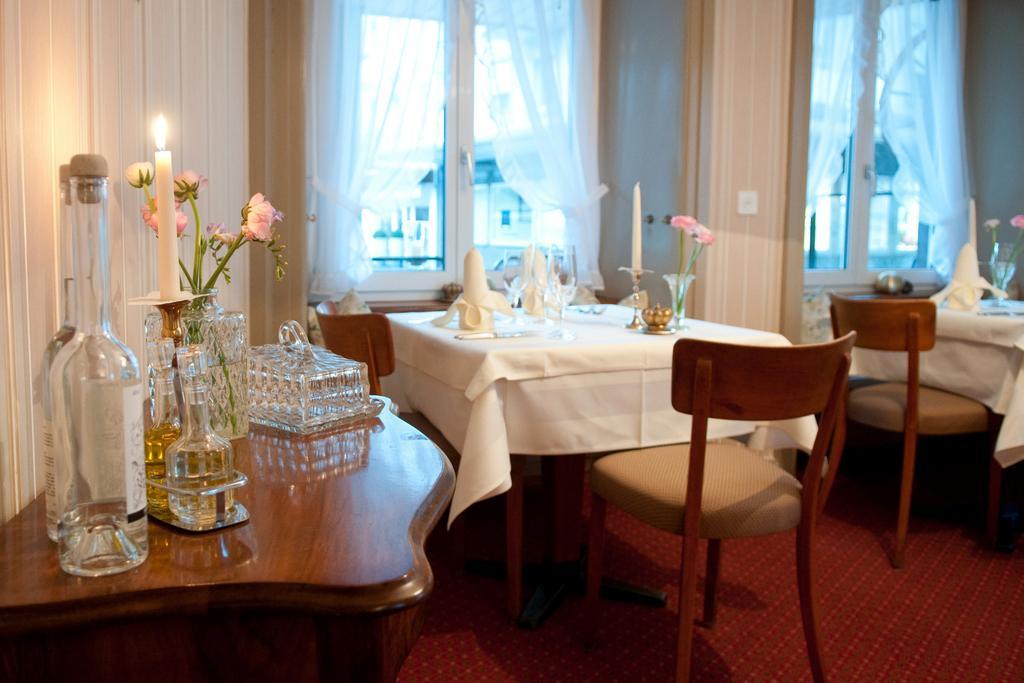 באד ראגאץ Hotel Krone מסעדה תמונה